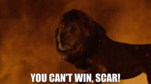The Lion Kong Simba GIF - The Lion Kong Simba You Cant Win Scar GIFs