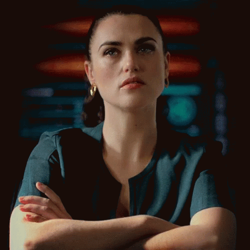 Think Unimpressed GIF - Think Unimpressed Lena Luthor GIFs