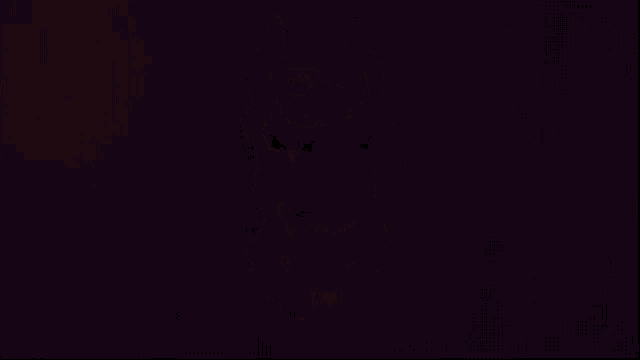 a close up of a red and yellow explosion in the dark
