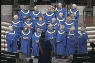 Tha Menopause Anthem GIF - Church Choir Menopause GIFs
