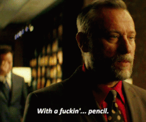 With A Pencil John Wick GIF - With A Pencil John Wick Scary GIFs