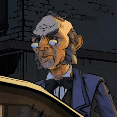 a man with glasses and a bow tie holds a book