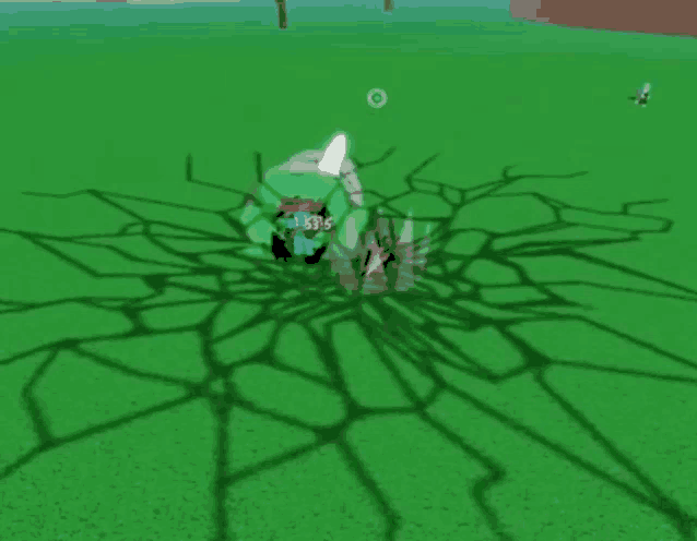 a computer generated image of a spider web in a video game