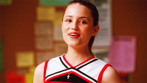 Glee Quinn Fabray GIF - Glee Quinn Fabray Cheerleader GIFs
