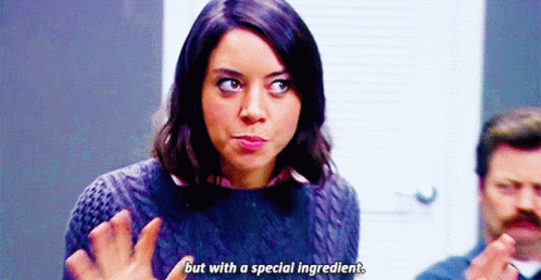 Parks And Rec April Ludgate GIF - Parks And Rec April Ludgate But With A Special Ingredient GIFs