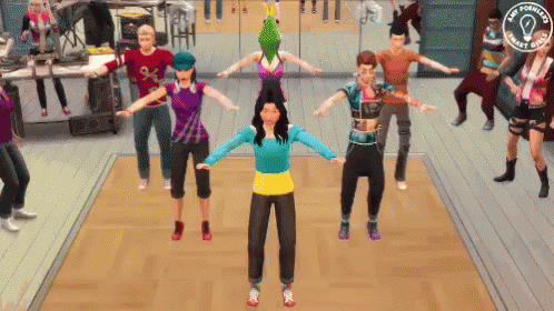 Dance Flip - The Sims GIF - The Sims Dancing Dance GIFs