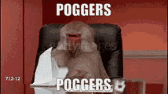 Pogger Poggers GIF - Pogger Poggers Monkey GIFs