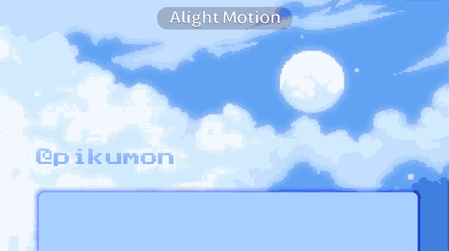 a sign that says alight motion fa with a cartoon character on it