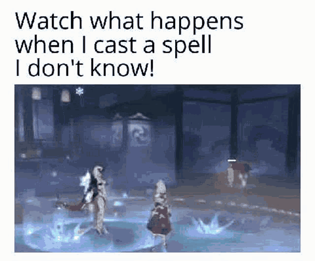 I Dont Know When I Cast A Spell GIF - I Dont Know When I Cast A Spell Watch What Happens GIFs