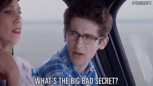What'S The Big Bad Secret? GIF - Younger Tv Younger Tv Land GIFs