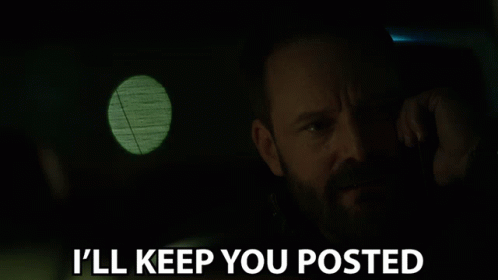 Ill Keep You Posted Agent Zero GIF - Ill Keep You Posted Agent Zero Ryan Robbins GIFs
