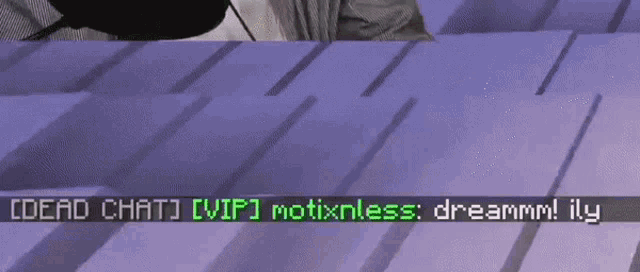 a screenshot of a video game that says read chati [ vip ] motixnless dreamm ! illy