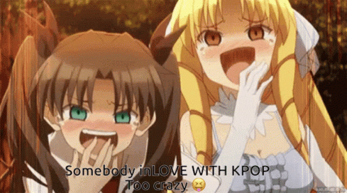 Anime Kpop GIF - Anime Kpop In Love GIFs