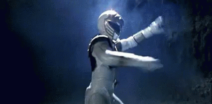 Power Ranger White GIF - Power Ranger White Fight GIFs