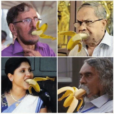 Banana Pazham GIF - Banana Pazham Vayil GIFs