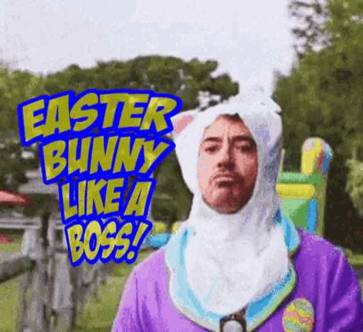 Easter Bunny Robert Downey Jr GIF - Easter Bunny Robert Downey Jr Rdj GIFs