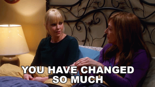 You Have Changed So Much Christy Plunkett GIF - You Have Changed So Much Christy Plunkett Anna Faris GIFs