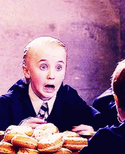 Draco Malfoy Scream GIF