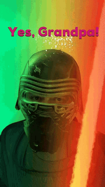 May The4th Be With You Yes Grandpa GIF - May The4th Be With You Yes Grandpa Lightsaber GIFs