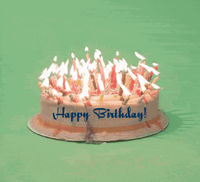 Hb Birthday Cake GIF