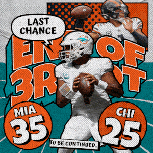 miami dolphins quarterback miami mia 35 and chi 25