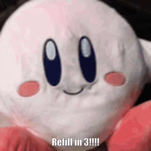 Refill Kirby Punch GIF - Refill Kirby Punch Kirby GIFs