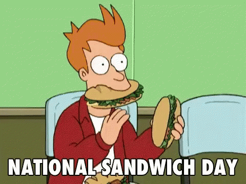 National Sandwich Day Fry GIF - National Sandwich Day Sandwich Day Fry GIFs