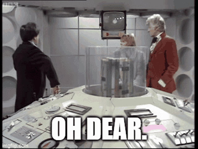 Doctor Who The Three Doctors GIF - Doctor Who The Three Doctors Patrick Troughton GIFs