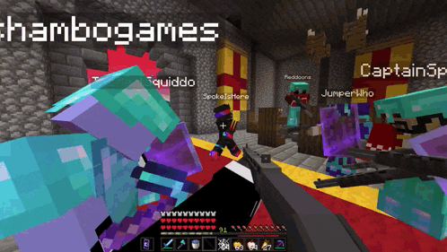 a screenshot of a video game with the name chamboggames on the top left