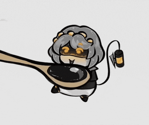 a cartoon drawing of a lion with a speech bubble behind it