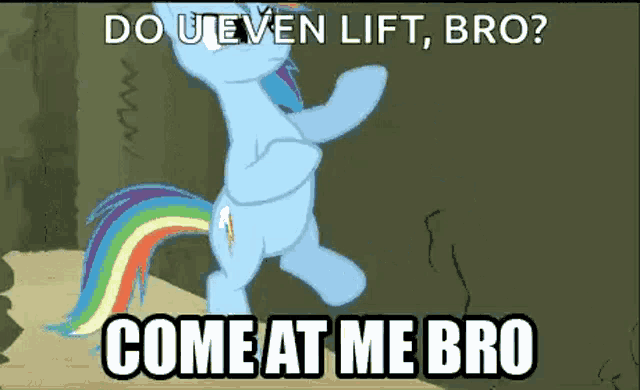 My Little Pony Come At Me Bro GIF