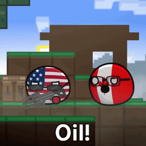 Countryballs Oil GIF - Countryballs Oil Usa GIFs