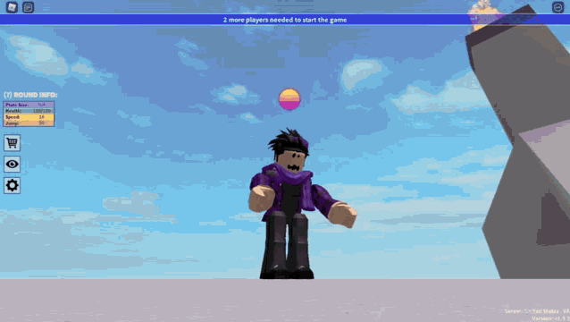 a screenshot of a video game shows that there are two more players needed to start the game