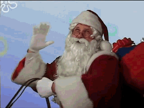 Hey There Santa GIF - Holidays Happyholidays Christmas GIFs