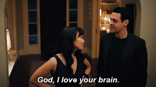 God I Love Your Brain Zoeysplaylist GIF - God I Love Your Brain I Love Your Brain Zoeysplaylist GIFs