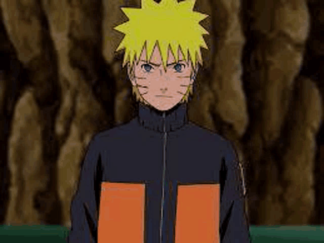 a close up of a cartoon character with a yellow hair and blue eyes .