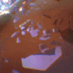 a painting of a skull with a crown in the center