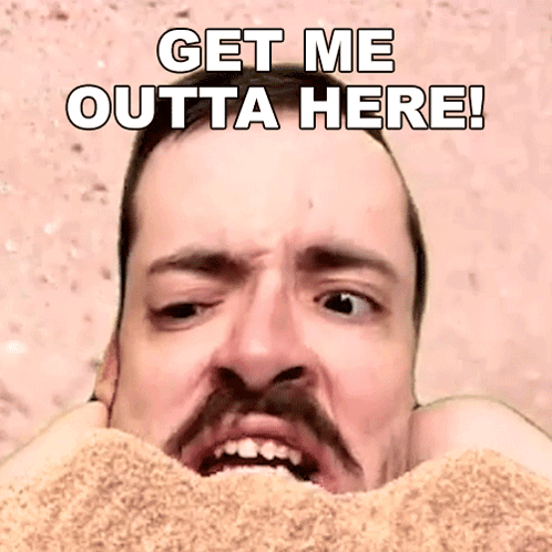 Get Me Outta Here Ricky Berwick GIF - Get Me Outta Here Ricky Berwick I Need To Get Out Of Here GIFs