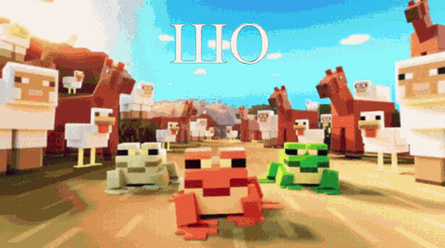 a video game called iio is being played