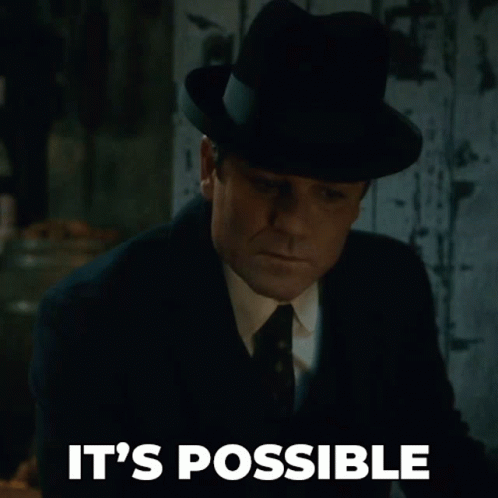 Its Possible William Murdoch GIF - Its Possible William Murdoch Murdoch Mysteries GIFs