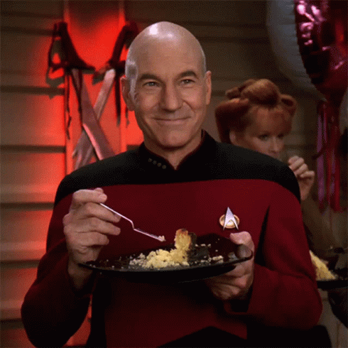 Happy Jean Luc Picard GIF - Happy Jean Luc Picard Star Trek GIFs