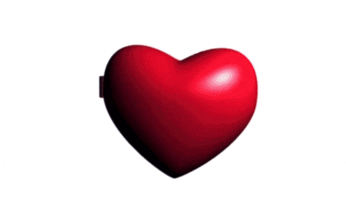 a heart shaped mirror says italy loves andrew on it