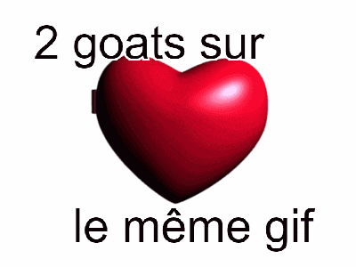 a picture of two women in hearts with the words 2 goats sur le meme gif
