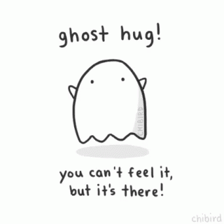 Cute Comfort GIF - Cute Comfort Ghost Hug GIFs