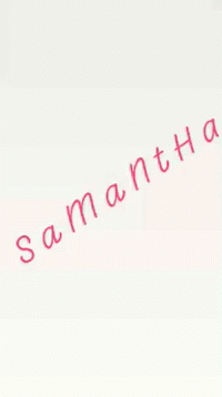 Name Samantha GIF - Name Samantha Heart GIFs