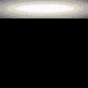 a black and white photo of a person 's face with a white border