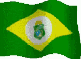 a green yellow and white flag with a white circle in the middle