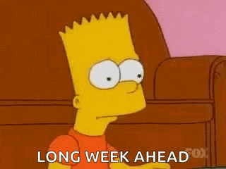 bart simpson from the simpsons is sitting on a couch holding a piece of paper and pointing at it .