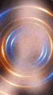 a close up of a swirl of light on a dark background .