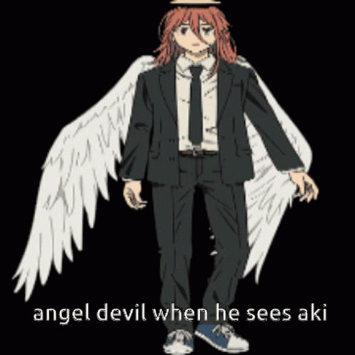 Chainsaw Man Angel Devil GIF - Chainsaw Man Angel Devil Aki GIFs